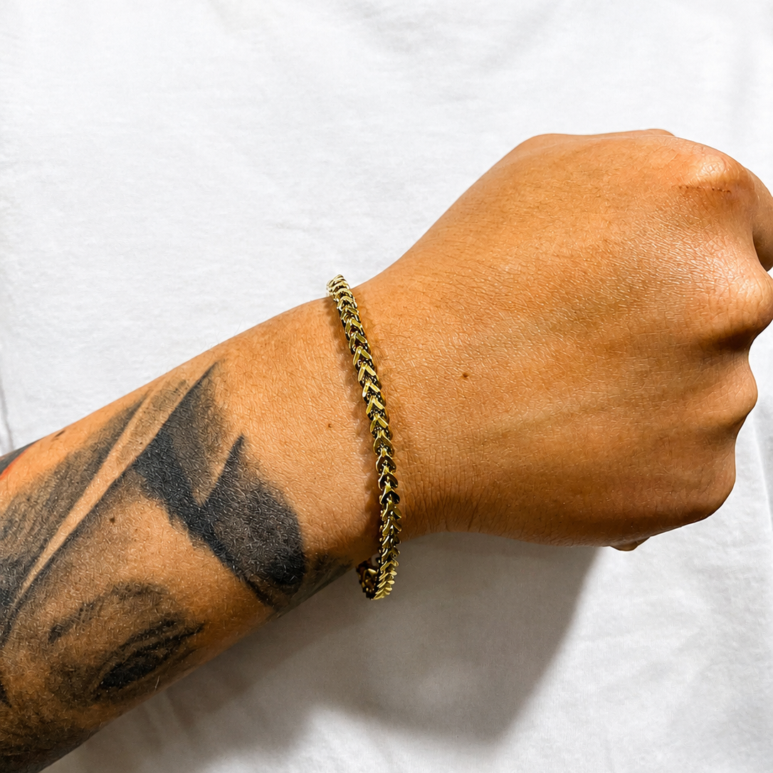 Pulsera Franco  4mm