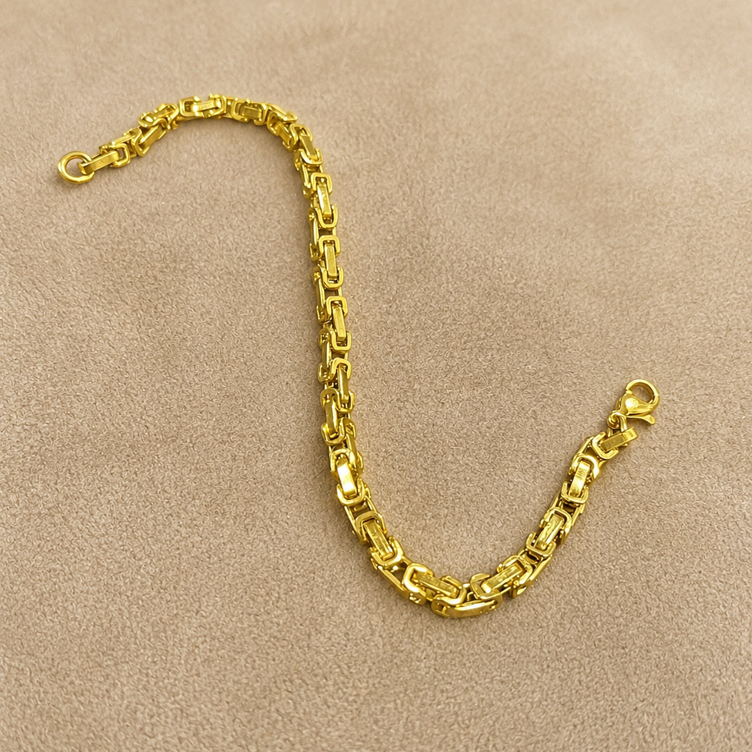 Pulsera Rustica  4mm