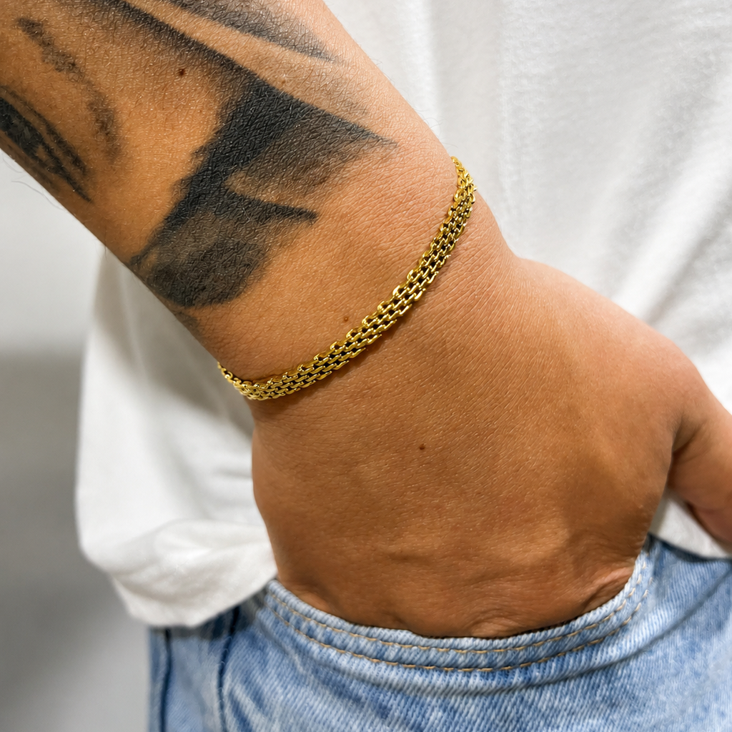 Pulsera Chinesca  4mm