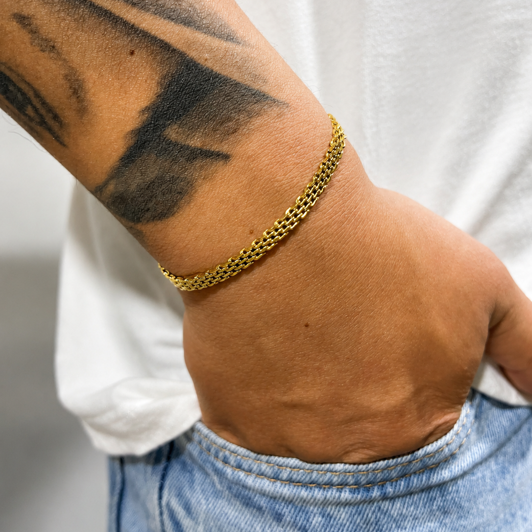 Pulsera Chinesca  4mm