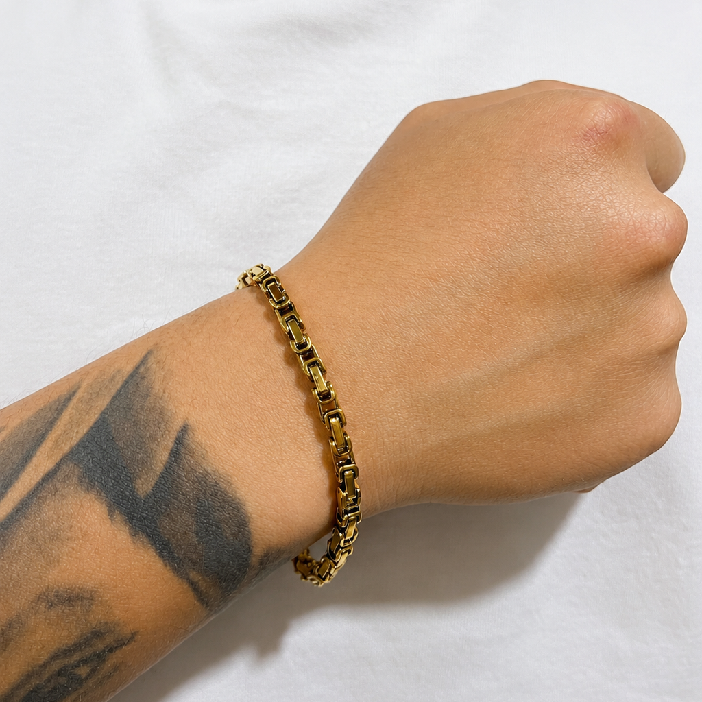 Pulsera Rustica  4mm