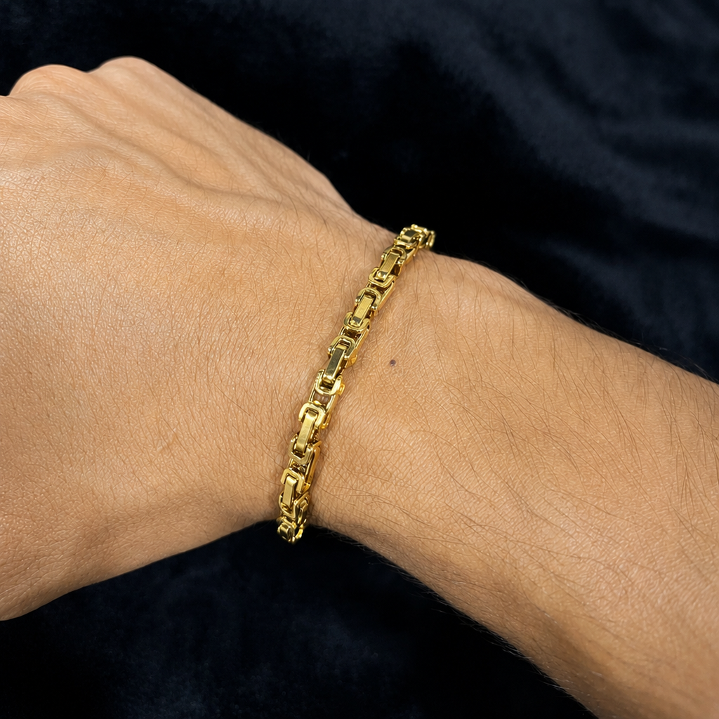 Pulsera Rustica  4mm