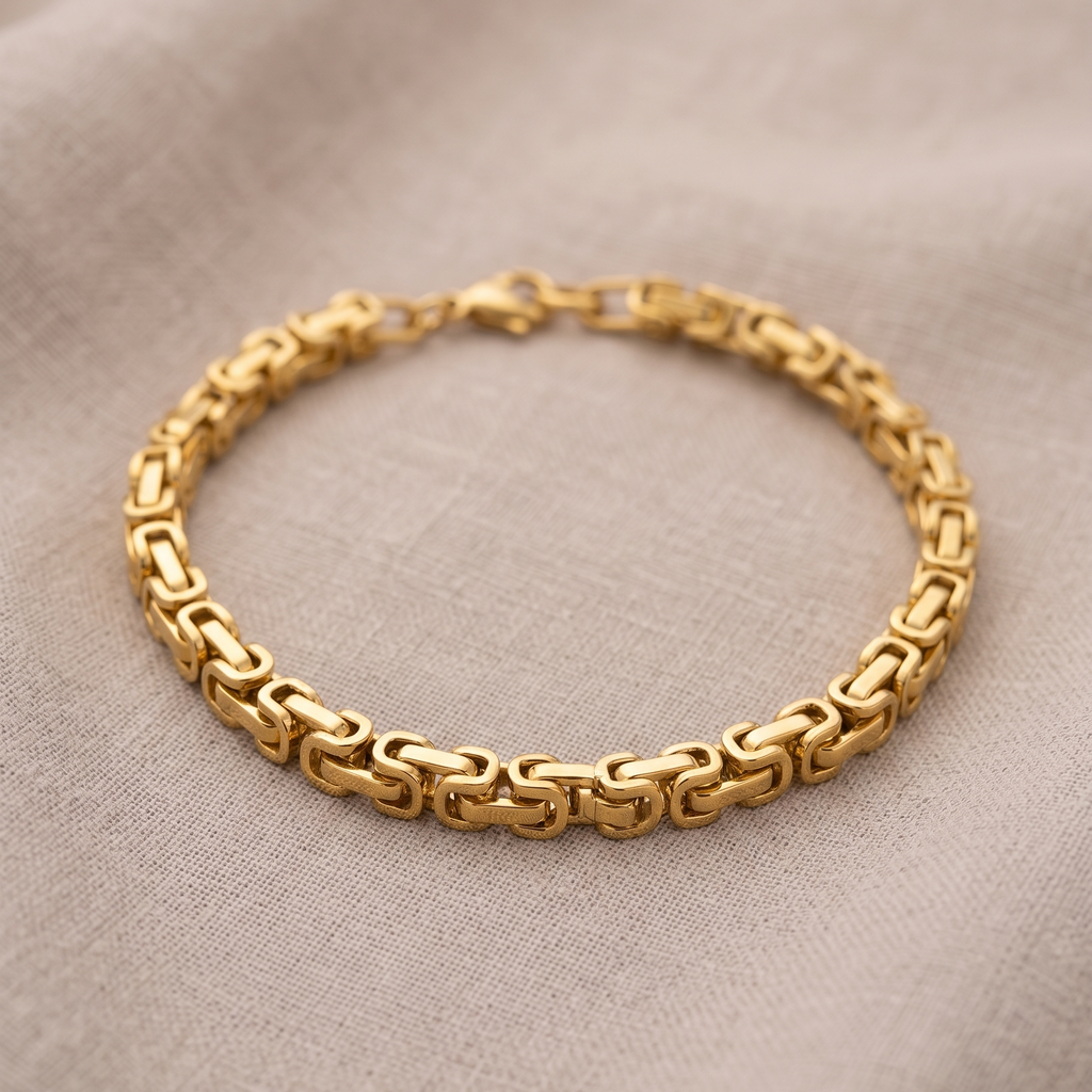 Pulsera Rustica  4mm