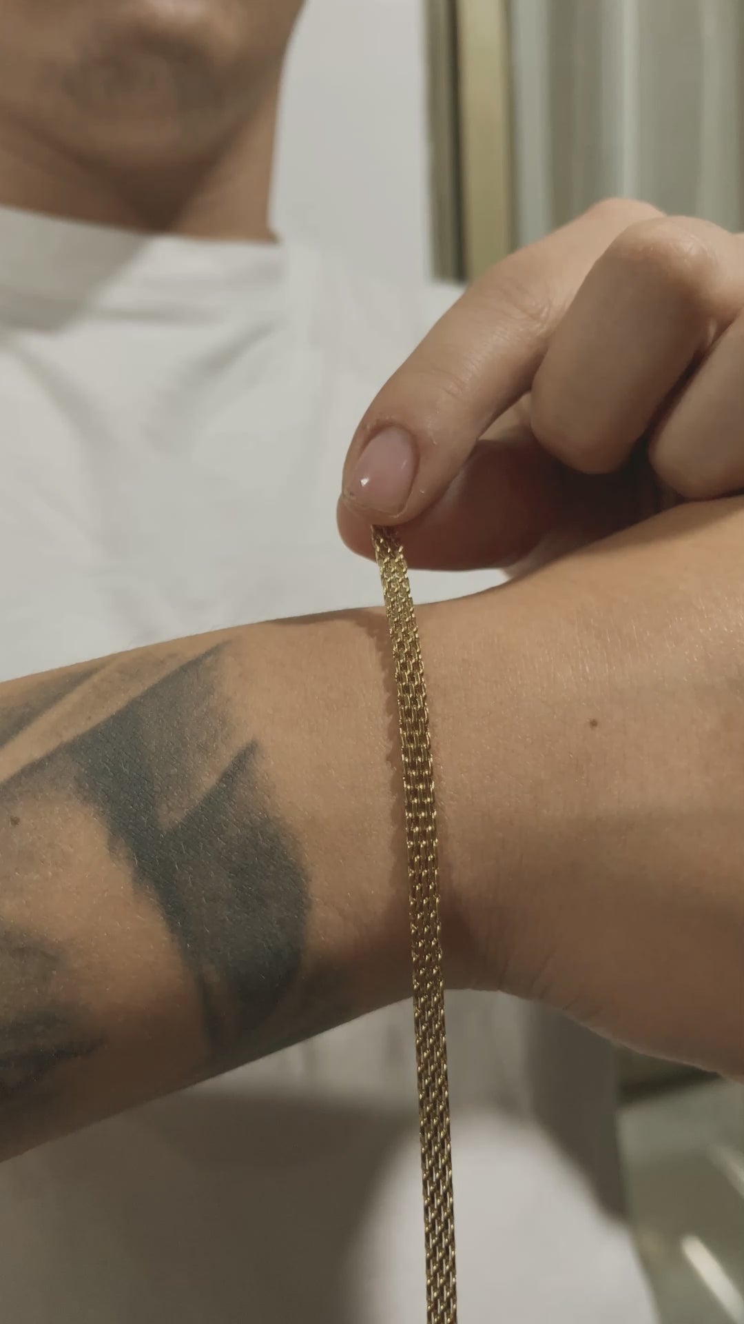 Pulsera Chinesca  4mm